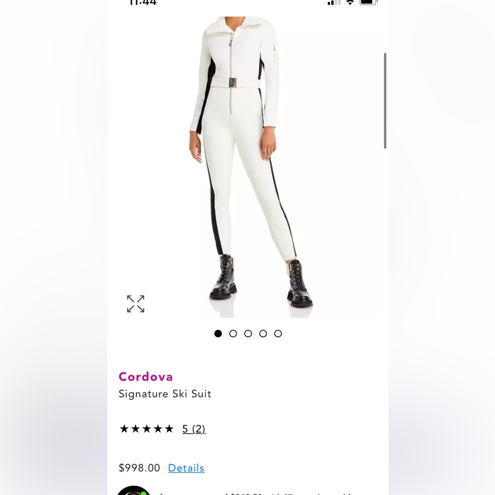 Classic Cordova Ski Suit